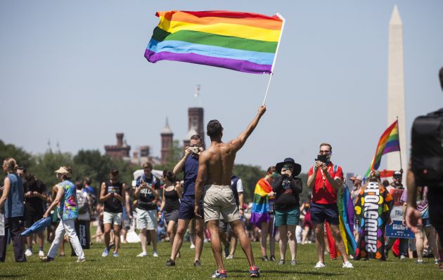Thousands Gather For Equality March For Unity And Peace In Washington DC